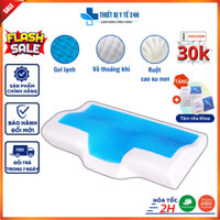 Gối Ngủ Cao Su Non công thái học MISUKO BM-S106 [ BẢO HÀNH 24 THÁNG ] Cho Người Đau Cổ Vai Gáy, Thoái Hoá Đốt Sống Cổ