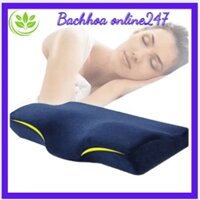 Gối Ngủ Cao Su Non Nhật Bản Chính Hãng Gokumin Cao Cấp Dành Cho Người Đau Cổ Vai Gáy, Thoái Hoá Đốt Sống C