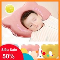 Gối ngủ cho bé (Xả) Gối ngủ an toàn và mềm mại,  chống méo đầu cho bé 4251