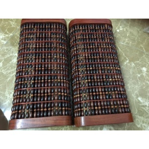 Gối ngủ mát xa gỗ trắc tự nhiên