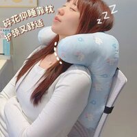 Gối ngủ nằm ngửa, Gối Ngủ Trưa, ghế ngồi văn phòng, gối đầu, gối ngủ thần thánh