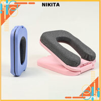 Gối ngủ trưa văn phòng gấp gọn, chất liệu vải thoáng khí, dễ chịu