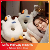 Gối ngủ trưa văn phòng, gối kê tay ngủ bàn làm việc đa năng, tiện lợi hình con ngỗng chất mềm mịn