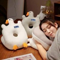 Gối ngủ văn phòng, gối kê tay ngủ bàn làm việc đa năng tiện lợi hình con ngỗng chất mềm mịn cao cấp loại 1