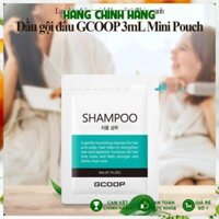 [Gói nhỏ 3mL] Dầu gội đầu dưỡng tóc an toàn cho gia đình - Gcoop Shampoo - Hàn Quốc