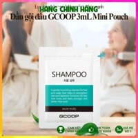[Gói nhỏ 3mL] Dầu gội đầu dưỡng tóc an toàn cho gia đình - Gcoop Shampoo - Hàn Quốc