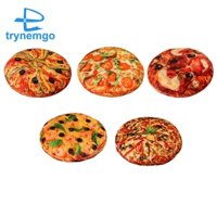 Gối Nhồi Bông Hình Bánh Pizza 3D Vui Nhộn 16 Inch