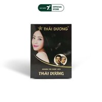 Gói nhuộm đen tóc từ bột lá Henna Thái Dương - hộp 5 gói