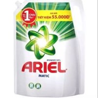 Gói nước giặt Ariel Base Matic gel túi đậm đặc 2.4kg