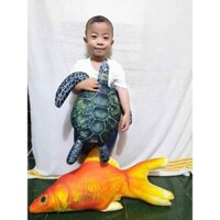gối ôm 3d cá vàng 70cm và còn rùa 65cm ( giá 1 con )