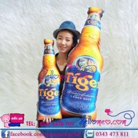 Gối Ôm 3d Hình Chai Bia Tiger Cho Bé 80cm