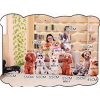 Gối ôm 3D hình chó cún con nhiều mẫu_gấu bông, thỏ bông, chó bông, quà tặng đầy tháng sinh nhật cho bé