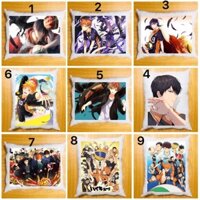 gối ôm anime haikyuu 40x50cm ruột bông hàn quốc/ Gối Haikyuu