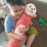 Gối ôm  bằng bông khỉ sweet như hình . siêu mềm cho bé