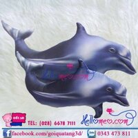 Gối Ôm Cá Heo Cho Bé 100cm