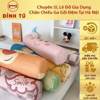 Gối ôm cả ruột + vỏ thun lạnh cao cấp có khoá kéo tiện lợi cho cả bé và người lớn [ChanGoiHaNoi]