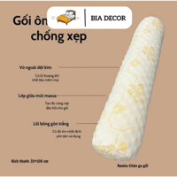 Gối ôm cao su cao cấp kích thước 35x100cm