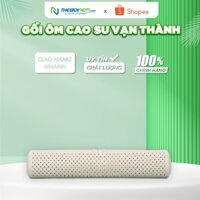 Gối ôm cao su thiên nhiên Bolster Vạn Thành 18.5x100cm, thoáng mát, độ đàn hồi cao.