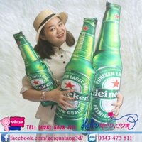 Gối Ôm Chai Bia Ken 100cm