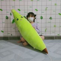 GỐI ÔM CHO BÉ HÌNH TRÁI CHUỐI SIZE LỚN (1 MÉT 1)