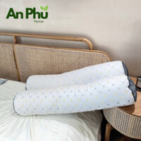 Gối Ôm Dài Chần Trám Có Khoá Kéo Êm Ái 35x100cm