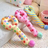 Gối ôm dấu chấm hỏi xe ô tô Dopamine dài dụng cụ thần thánh ngủ ngủ trưa xe hơi chuyên dụng Gối tựa SOFA mềm