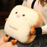 Gối ôm đút tay hình bánh mì nướng đáng yêu