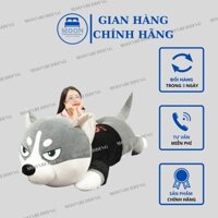 Gối Ôm Gấu Bông Chó ALASKA - Mèo Husky Siêu To Khổng Lồ