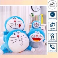 Gối Ôm Gấu Bông Doraemon Đáng Yêu Vải Nhung Co Dãn 4 Chiều Hàng Cao Cấp