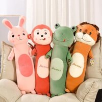 Gối ôm gấu bông hình thú nhồi bông ngộ nghĩnh đáng yêu chất lượng mềm mịn 1m