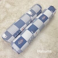 Gối Ôm Hahuma Dài 115cm, Gối Ôm Người Lớn Vải Cotton Hàn Quốc