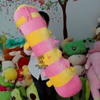GỐI ÔM HÌNH SÂU BÔNG SIZE LỚN (0.8 MÉT) CHO BÉ
