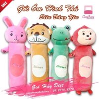 Gối Ôm Hình Thú Nhồi Bông Gòn Cao Cấp, Gối Ôm Cho Bé Đáng Yêu Siêu Mềm Mịn ( Đủ Hình Đủ Kích Thước )
