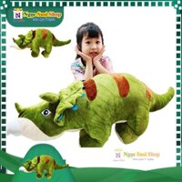 GỐI ÔM KHỦNG LONG 3 SỪNG SIÊU TO KHỔNG LỒ - NGẪU NHIÊN MÀU