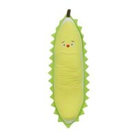 Gối ôm múi sầu riêng vải cotton xốp màu Hometex (60x22cm)