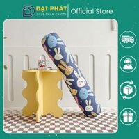 Gối Ôm Người Lớn Cao Cấp ( 1 Vỏ + 1 Ruột ) Bông Hạt Trắng Tinh Khiết Kích Thước 35cm x 105cm