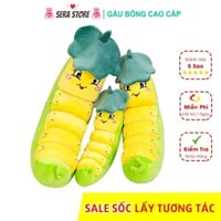 Gối Ôm Sâu Đội Lá Khoai Chất Mịn Màng, Hàng Xưởng Cao Cấp Siêu Êm, Kích Thước 70CM - 1M2
