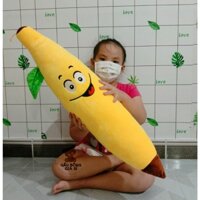 GỐI ÔM TRÁI CHUỐI SIZE LỚN 75CM CAO CẤP GIÁ RẺ