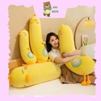 Gối Ôm Vịt Vàng Chân Dài , Gấu Bông Con Gà Vàng Chân Dài Lủng Lẳng Hàng Cao Cấp NUTA