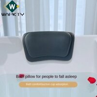 Gối phòng tắm WAPKTY, Đệm tắm chống thấm nước Gối bồn tắm PU, Hỗ trợ cổ đầu chất lượng cao Đệm cổ chống thấm nước tựa lưng tựa đầu phòng tắm
