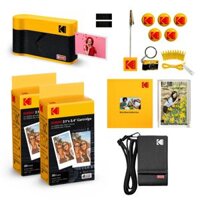 Gói quà tặng máy in ảnh di động KODAK Mini 2 ERA (Máy in + 8 tờ ban đầu + 60 tờ + Phụ kiện)