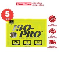 Gói Sample Dùng Thử VitaXtrong ISO PRO (34G) 27G Protein, 100% Hydrolyzed Whey Isolate | CitySupp