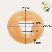 Gối silicon nằm úp mặt, dùng trong spa massage body, tắm trắng