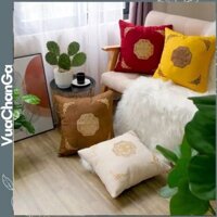 Gối sofa Gối tựa Hoàng Gia cực đẹp và sang trọng kích thước 45x45cm VuaChanGa