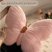 Gối sofa, gối tựa lưng sofa hình con bướm, đệm 56cm * 36cm