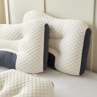 Gối Spa dệt kim chống đau mỏi vai gáy | gối massage | gối công thái học hỗ trợ ngủ ngon giấc - Nguyệt Ánh Bedding