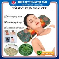 Gối Sưởi Điện Ngải Cứu Giảm Đau Cổ Vai Gáy - Điều Trị Thoái Hóa Đốt Sống Cổ