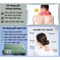Gối sưởi điện ngải cứu, thảo dược 2 in 1 - chườm nóng giảm mệt