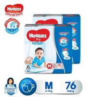 Gói Tã Dán HUGGIES  M74/L68/XL62