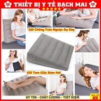 Gối Tam Giác Bơm Hơi - Gối Chống Trào Ngược Dạ Dày Người Lớn
